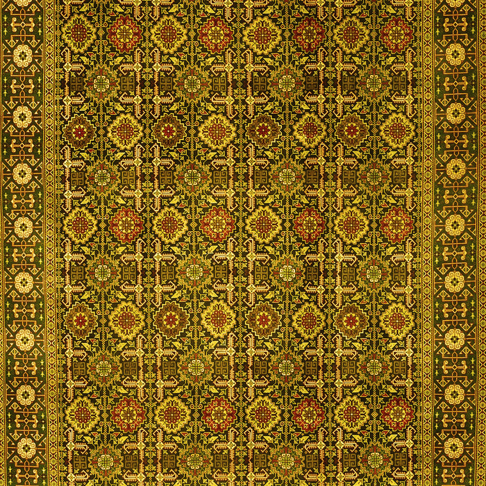 Persian Yellow Traditional Rug, tr1895yw