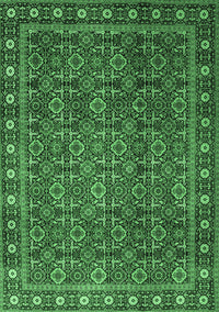 Persian Emerald Green Traditional Rug, tr1895emgrn