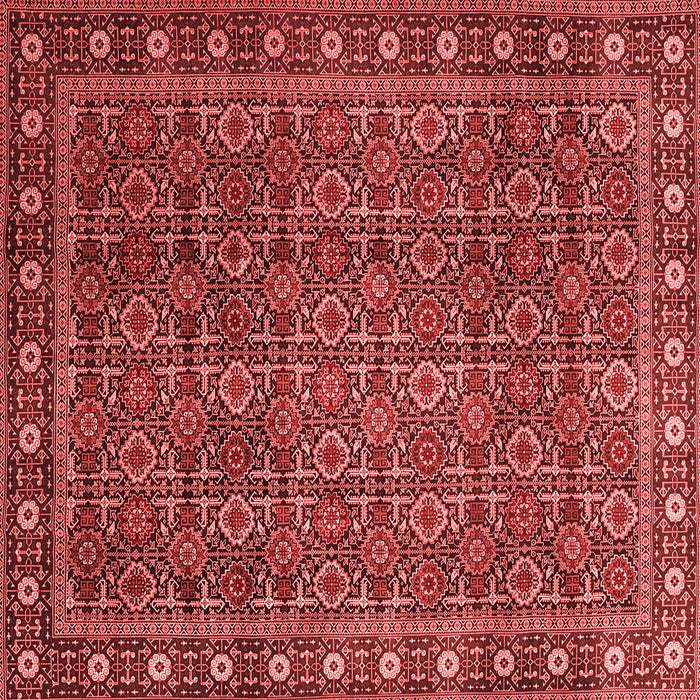 Machine Washable Persian Red Traditional Rug, wshtr1895red