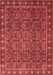 Persian Red Traditional Area Rugs