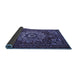Sideview of Persian Blue Traditional Rug, tr1896blu