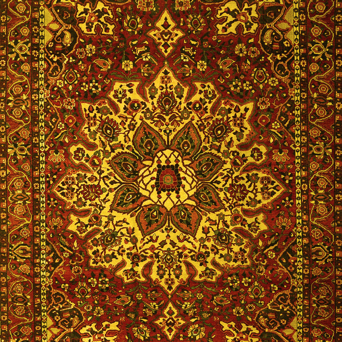 Persian Yellow Traditional Rug, tr1896yw