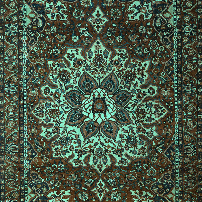 Persian Turquoise Traditional Rug, tr1896turq