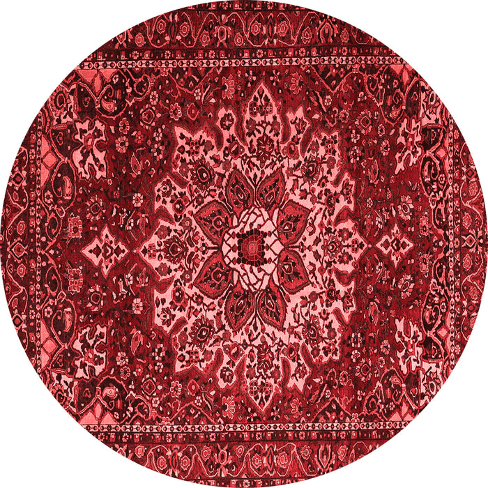 Machine Washable Persian Red Traditional Rug, wshtr1896red
