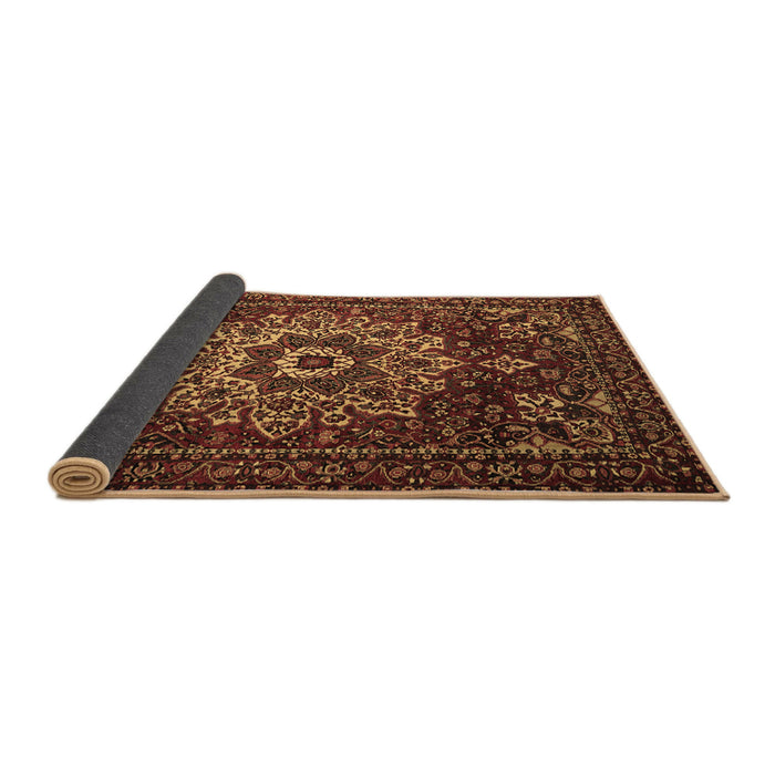 Sideview of Persian Brown Traditional Rug, tr1896brn