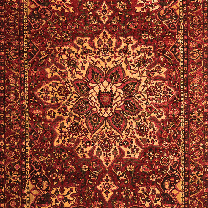 Persian Orange Traditional Rug, tr1896org