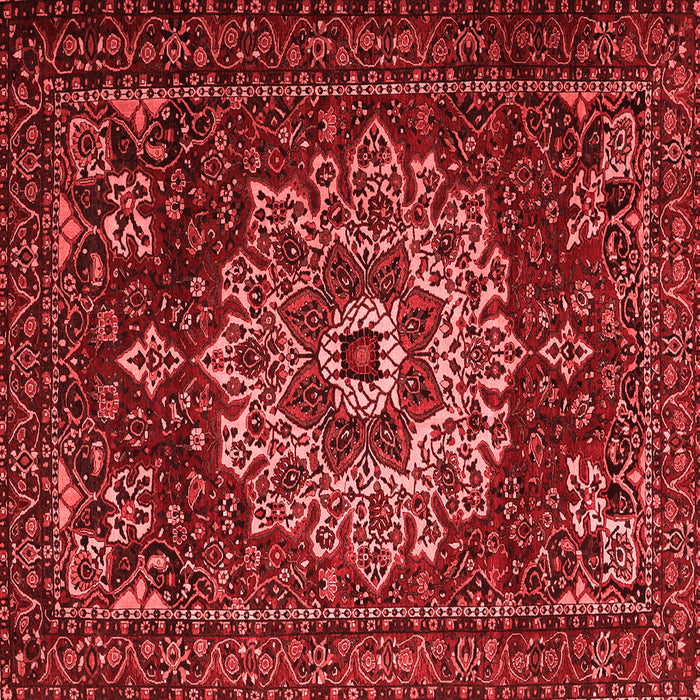 Machine Washable Persian Red Traditional Rug, wshtr1896red