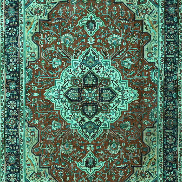Persian Turquoise Traditional Rug, tr1897turq