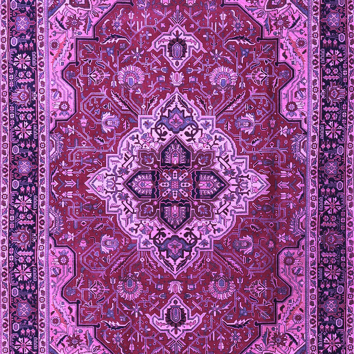 Machine Washable Persian Purple Traditional Area Rugs, wshtr1897pur