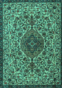 Persian Turquoise Traditional Rug, tr1898turq