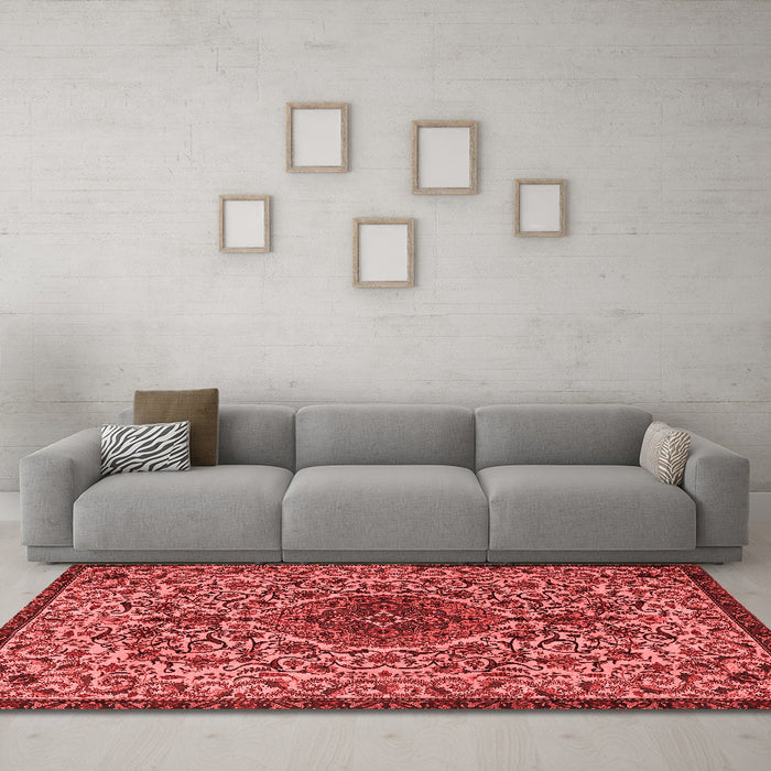 Traditional Red Washable Rugs