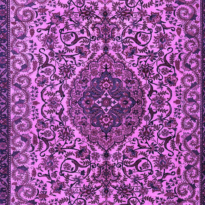Machine Washable Persian Purple Traditional Area Rugs, wshtr1898pur