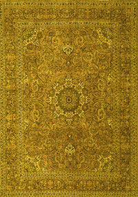 Persian Yellow Traditional Rug, tr1899yw
