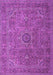 Machine Washable Persian Purple Traditional Area Rugs, wshtr1899pur