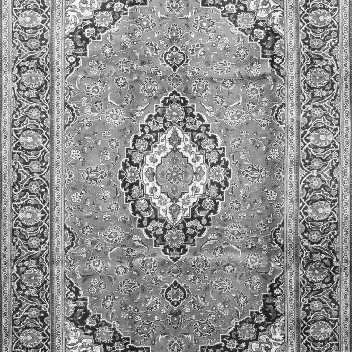 Medallion Gray Traditional Rug, tr189gry