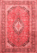 Medallion Red Traditional Area Rugs