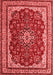 Medallion Red Traditional Area Rugs