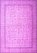 Machine Washable Persian Purple Traditional Area Rugs, wshtr1900pur