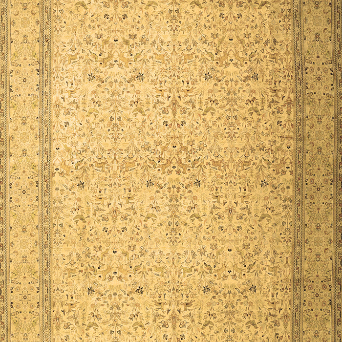 Machine Washable Persian Brown Traditional Rug, wshtr1900brn