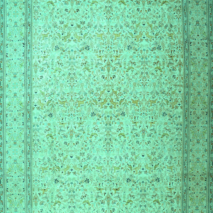 Persian Turquoise Traditional Rug, tr1900turq