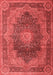 Medallion Red Traditional Area Rugs