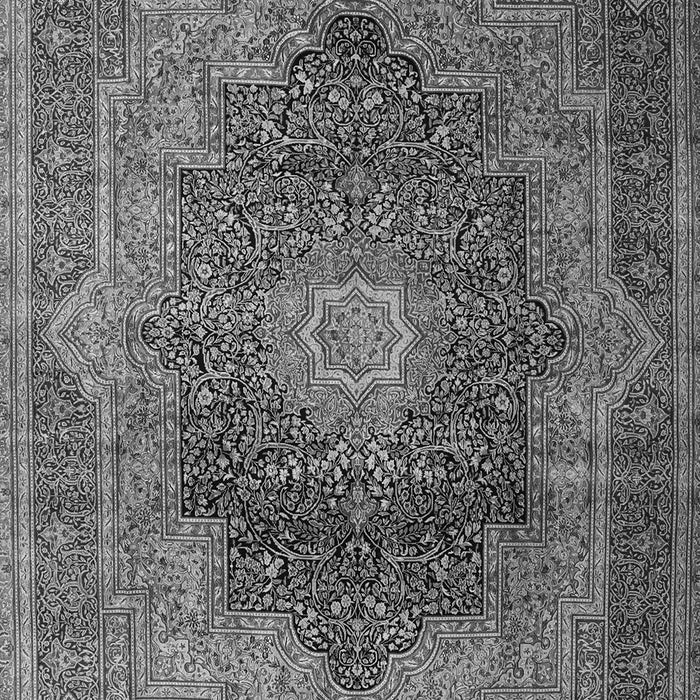 Medallion Gray Traditional Rug, tr1901gry