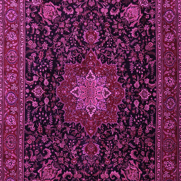 Medallion Pink Traditional Rug, tr1902pnk