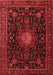 Medallion Red Traditional Area Rugs