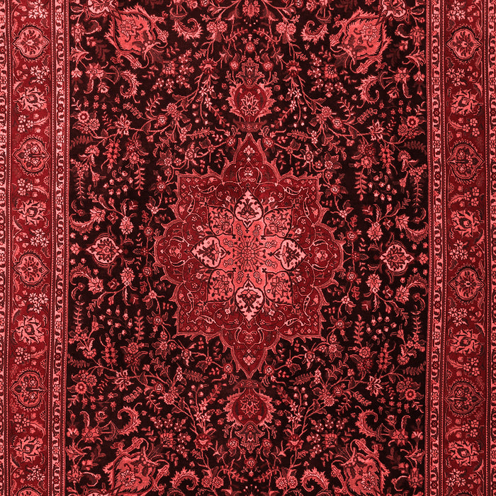 Medallion Red Traditional Area Rugs