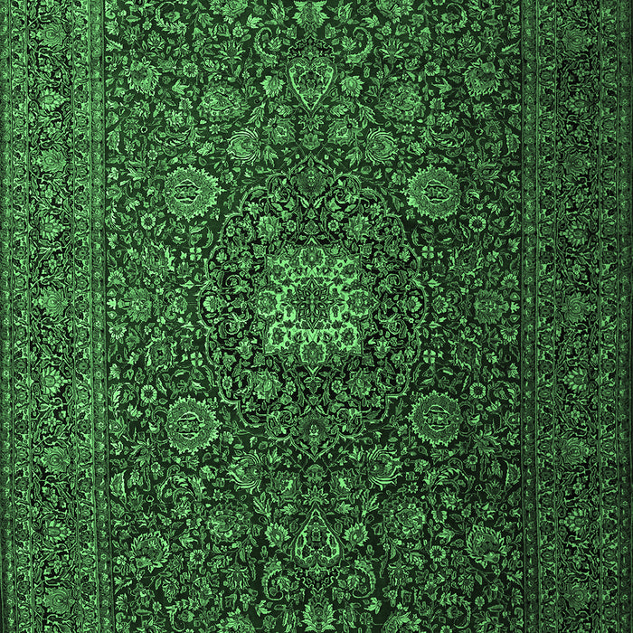 Persian Emerald Green Traditional Rug, tr1903emgrn