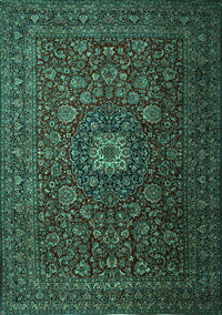 Persian Turquoise Traditional Rug, tr1903turq