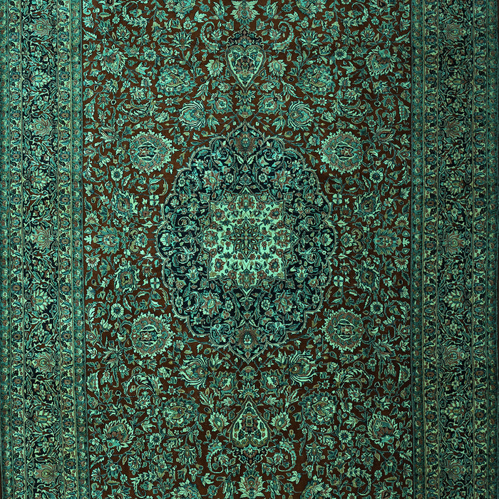 Persian Turquoise Traditional Rug, tr1903turq