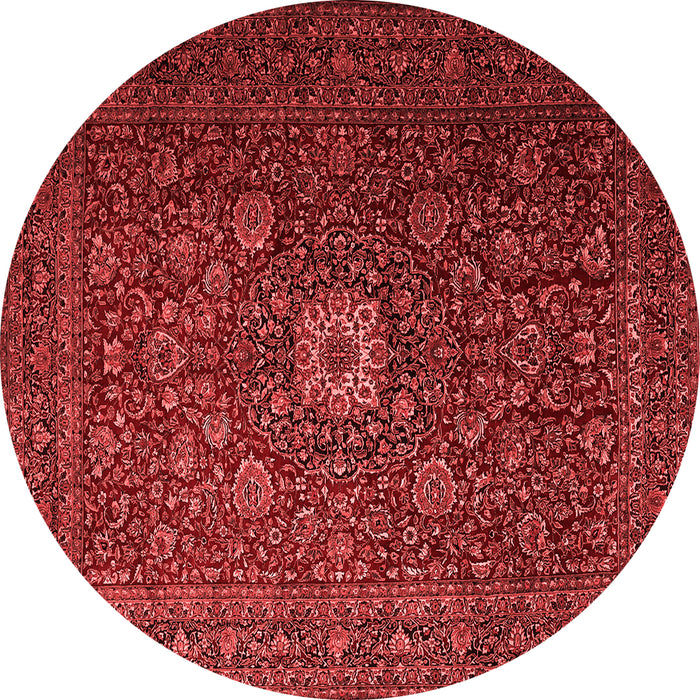 Machine Washable Persian Red Traditional Rug, wshtr1903red