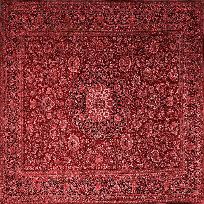 Machine Washable Persian Red Traditional Rug, wshtr1903red