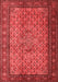 Persian Red Traditional Area Rugs