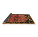 Sideview of Animal Brown Traditional Rug, tr1905brn