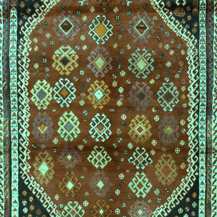 Persian Turquoise Traditional Rug, tr1906turq