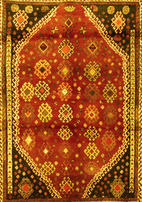 Persian Yellow Traditional Rug, tr1906yw