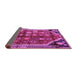 Sideview of Persian Purple Traditional Rug, tr1906pur