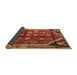 Sideview of Persian Brown Traditional Rug, tr1906brn