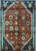 Persian Light Blue Traditional Rug, tr1906lblu