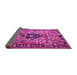 Sideview of Persian Purple Traditional Rug, tr1907pur