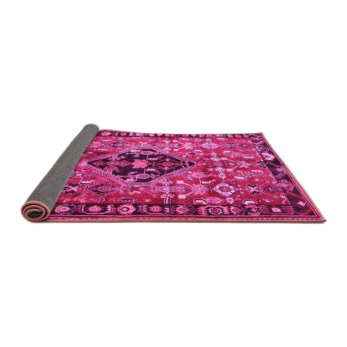 Sideview of Persian Pink Traditional Rug, tr1907pnk