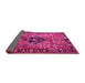 Sideview of Persian Pink Traditional Rug, tr1907pnk