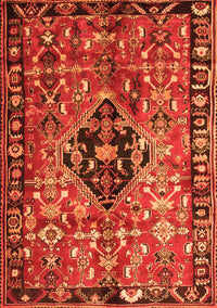 Persian Orange Traditional Rug, tr1907org