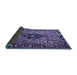 Sideview of Persian Blue Traditional Rug, tr1907blu