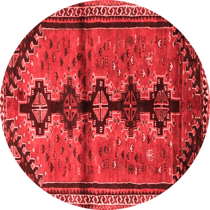 Machine Washable Persian Red Traditional Rug, wshtr1908red