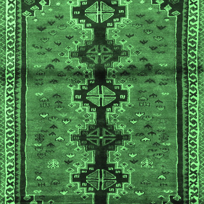 Persian Emerald Green Traditional Rug, tr1908emgrn
