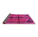 Sideview of Persian Pink Traditional Rug, tr1908pnk