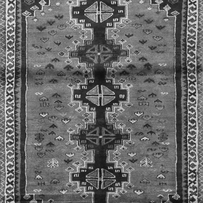 Persian Gray Traditional Rug, tr1908gry